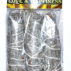 Love & Happiness smudge stick 3pk 4″