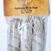 White Sage smudge stick 3pk 3″ White Sage smudge stick 3pk 3″