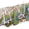 4″ White Sage, Lavender & Eucalyptus stick 4″ White Sage, Lavender & Eucalyptus stick