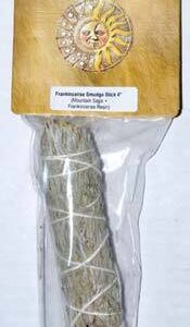 4″ Sage & Frankincense smudge stick