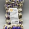 6 pk 4″ White Sage W/ Purple Sinuata flower 6 pk 4″ White Sage W/ Purple Sinuata flower
