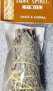 Sage & Copal smudge stick 5″