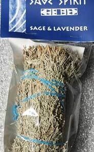 Sage & Lavender smudge stick 5″