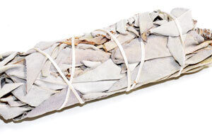 5″ Sage & Palo Santo smudge (not bagged)