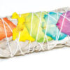 6 pk 7″ White Sage 7 Chakra colors stick 6 pk 7″ White Sage 7 Chakra colors stick