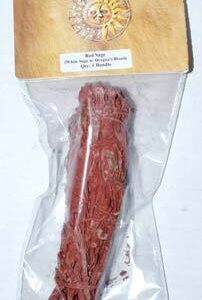 Dragons Blood  & White Sage smudge stick 5-6″