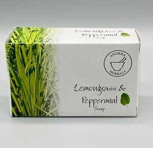 100g Lemongrass & Peppermint soap