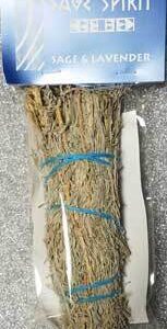 Sage & Lavender smudge stick 7″