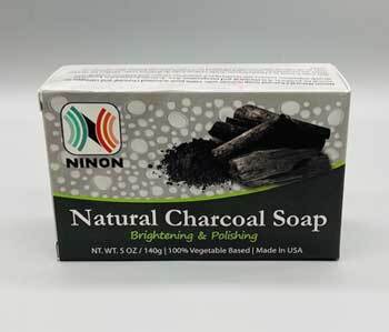 5oz Charcoal ninon soap