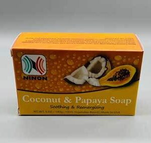 5oz Coconut & Papaya ninon soap