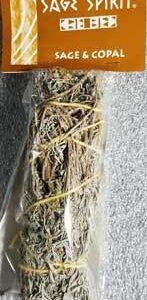 Sage & Copal smudge stick 7″