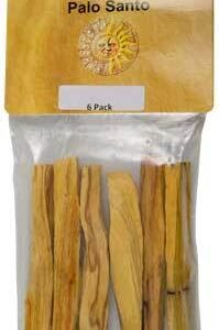6 pack Palo Santo smudge sticks 3 1/2″ – 4″