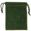 Green Velveteen Bag Green Velveteen Bag
