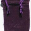 Purple Velveteen Bag Purple Velveteen Bag