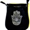 Hand of Compassion Velveteen Black Bag 5″ Hand of Compassion Velveteen Black Bag 5″