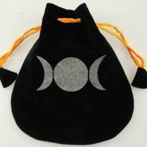 Triple Goddess Velveteen Bag
