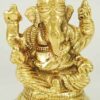 Ganesh Sitting Brass 3″ Ganesh Sitting Brass 3″