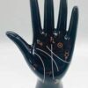 7 1/2″ Black Palmistry Hand 7 1/2″ Black Palmistry Hand