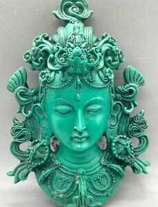 8″ Tara Mask turquoise