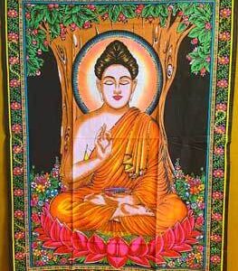 30″ x 40″ Buddha tapestry
