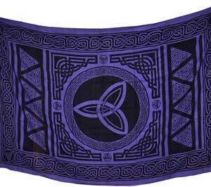 Triquetra tapestry 72″ x 108″