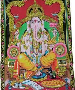 30″ x 40″ Ganesha Multi Color tapestry