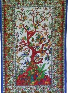 54″ x 86″ Tree of Life tapestry